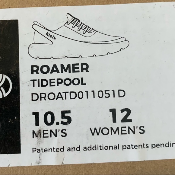 Kizik Roamer Slip On Tidepool Hand-Free Sneakers Size (M: 10.5 /W: 12) - Picture 7 of 8